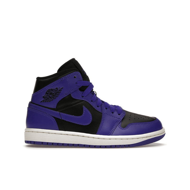 Air Jordan 1 Mid Purple Black product image