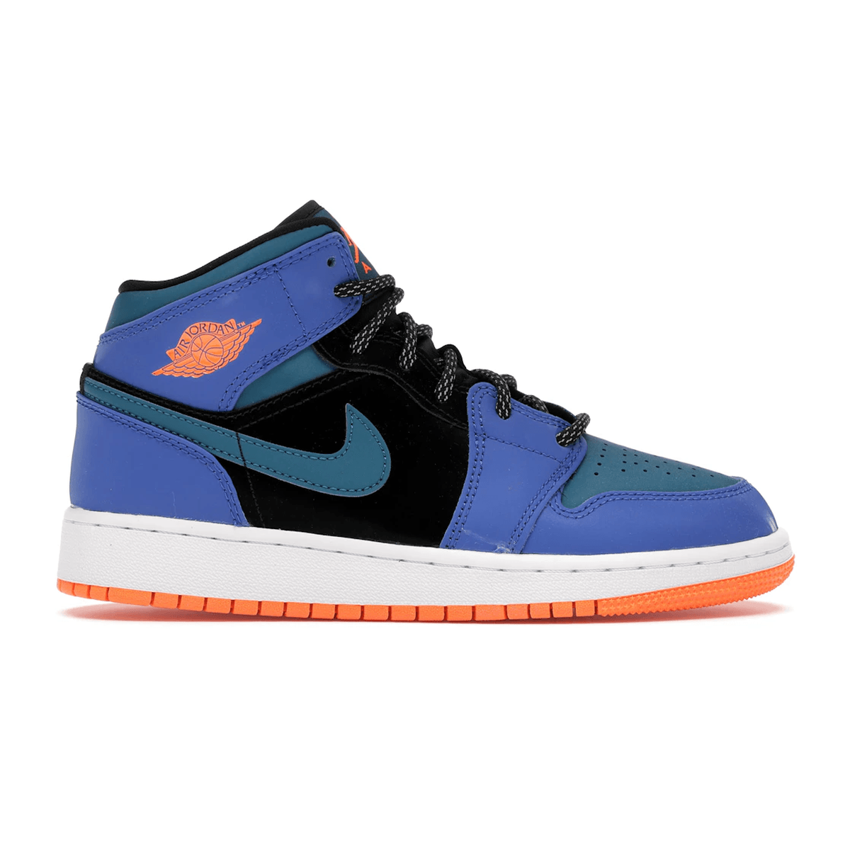Air Jordan 1 Mid Racer Blue Green Abyss - Sneakerzone