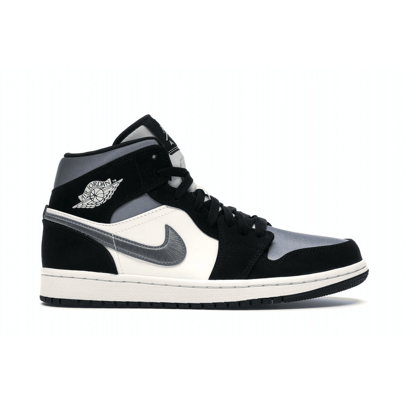 Air Jordan 1 Mid Satin Gray Toe product image
