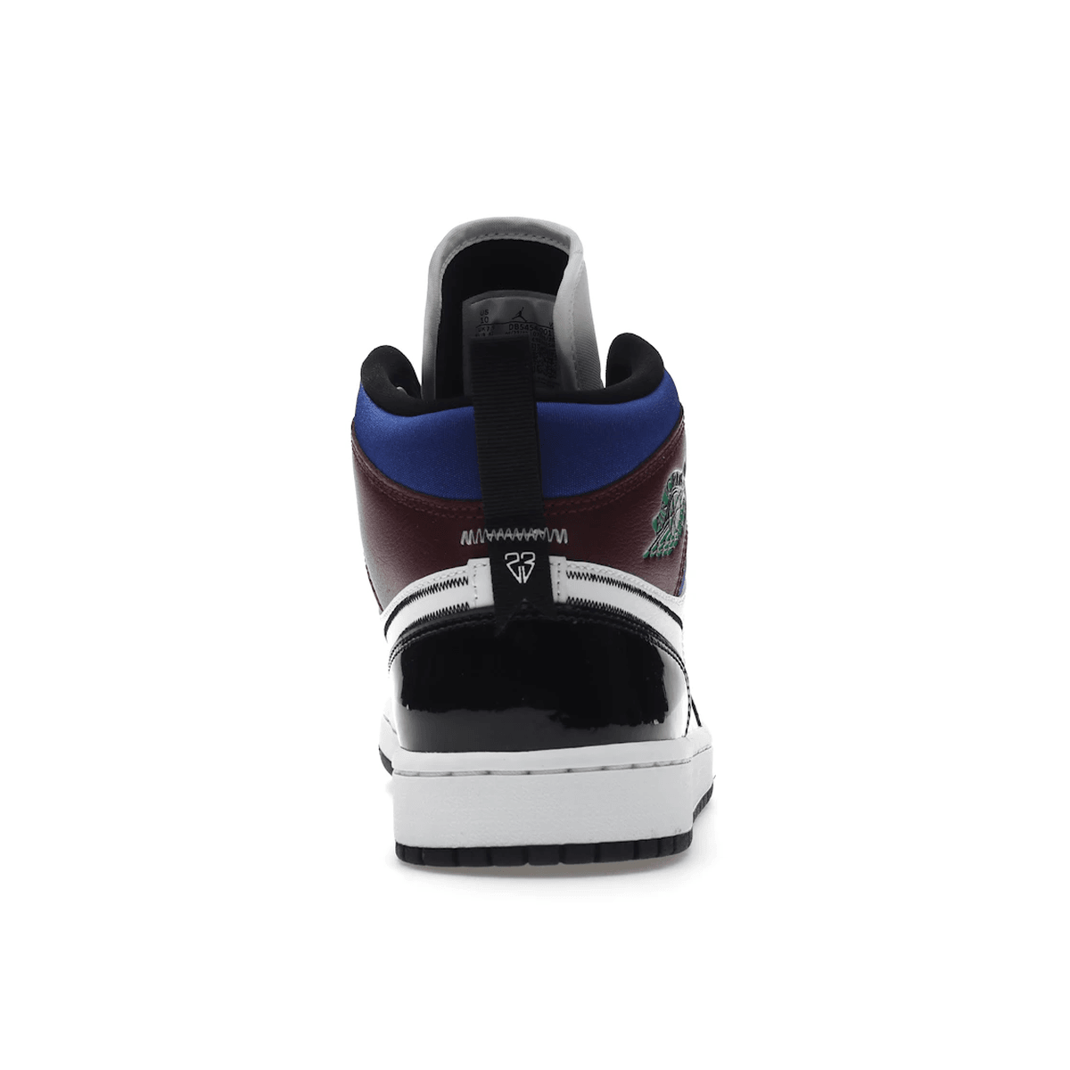 Air Jordan 1 Mid SE Black White Multi-Color - Sneakerzone