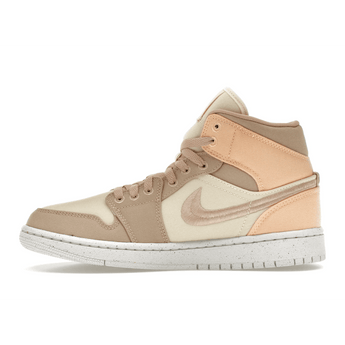 Air Jordan 1 Mid SE Canvas Khaki - Sneakerzone