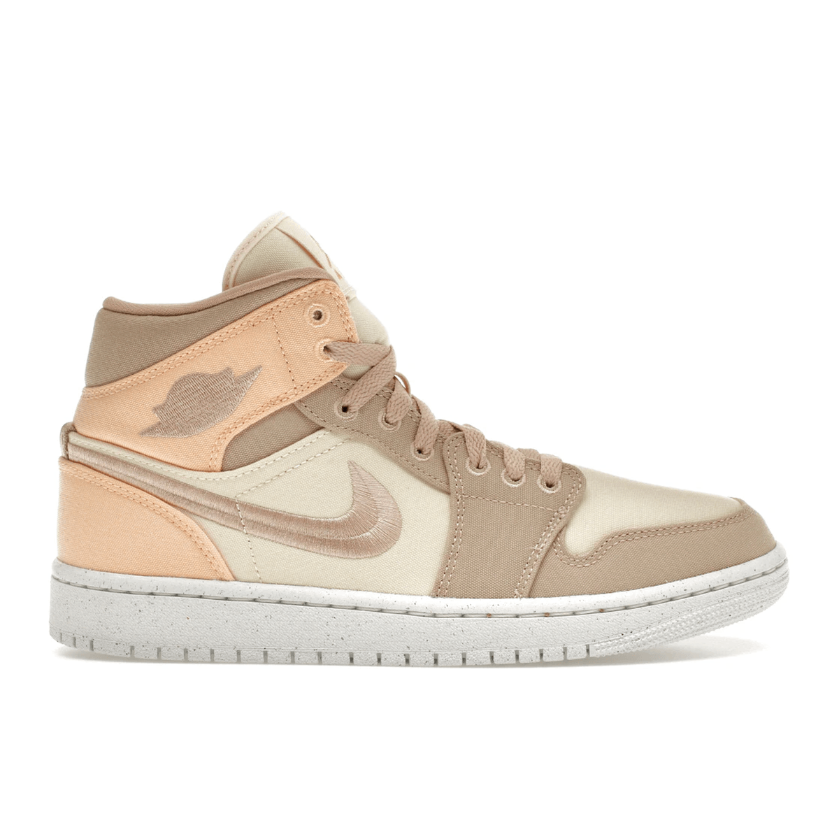 Air Jordan 1 Mid SE Canvas Khaki - Sneakerzone