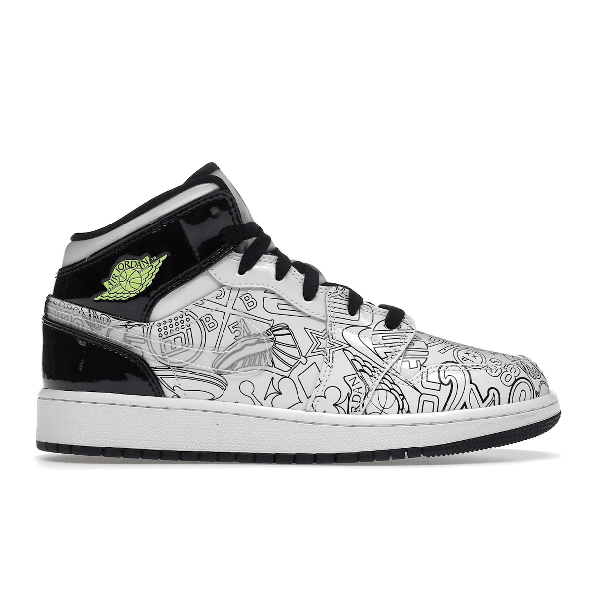 Air Jordan 1 Mid SE DIY - Sneakerzone
