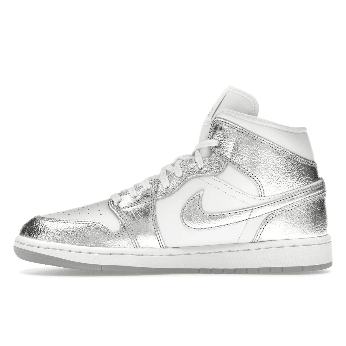 Air Jordan 1 Mid SE Metallic Silver - Sneakerzone