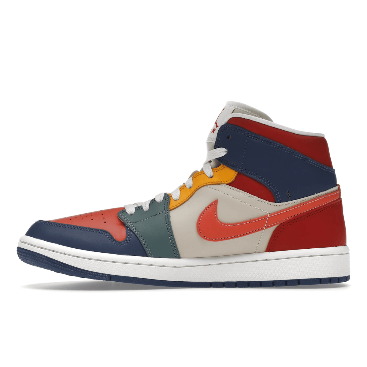 Air Jordan 1 Mid SE Multi Color Red - Sneakerzone