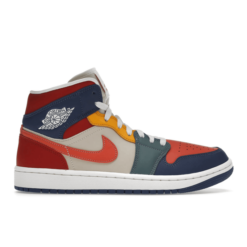 Air Jordan 1 Mid SE Multi Color Red product image