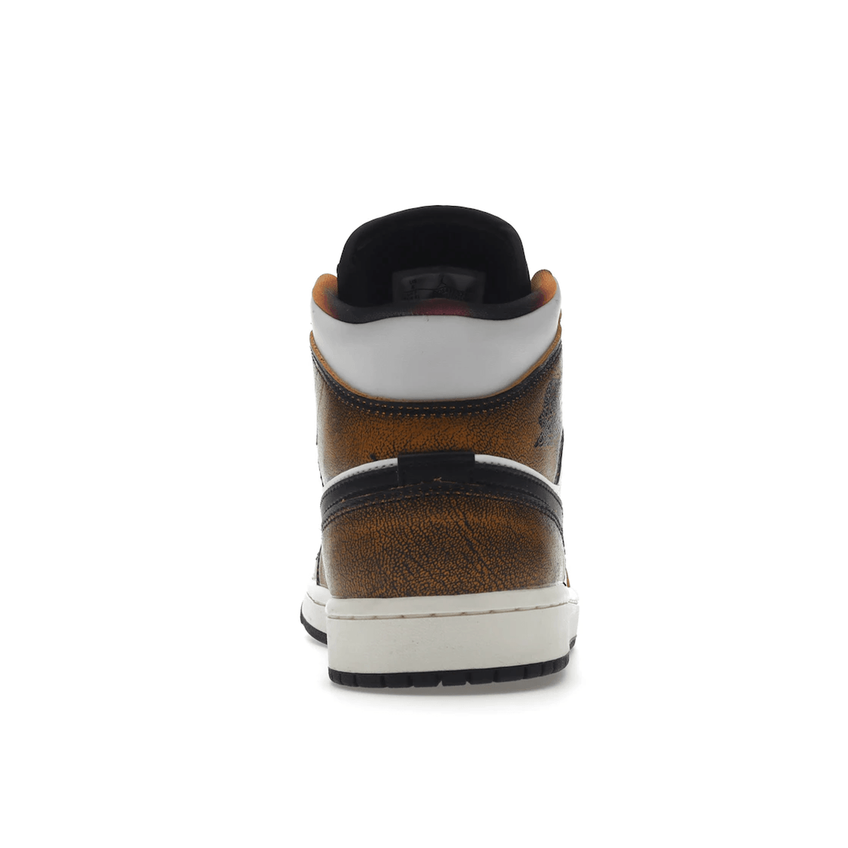 Air Jordan 1 Mid SE Orange Wear Away - Sneakerzone