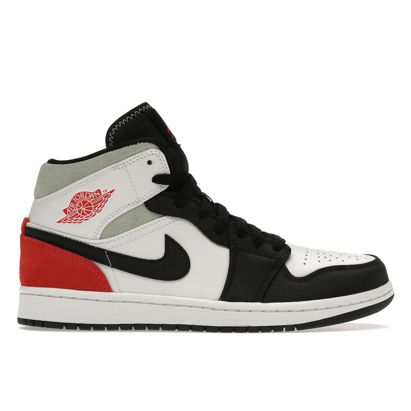 Air Jordan 1 Mid SE Red Black Toe product image