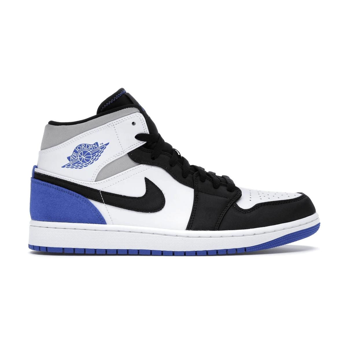 Air Jordan 1 Mid SE White Black Royal - Sneakerzone