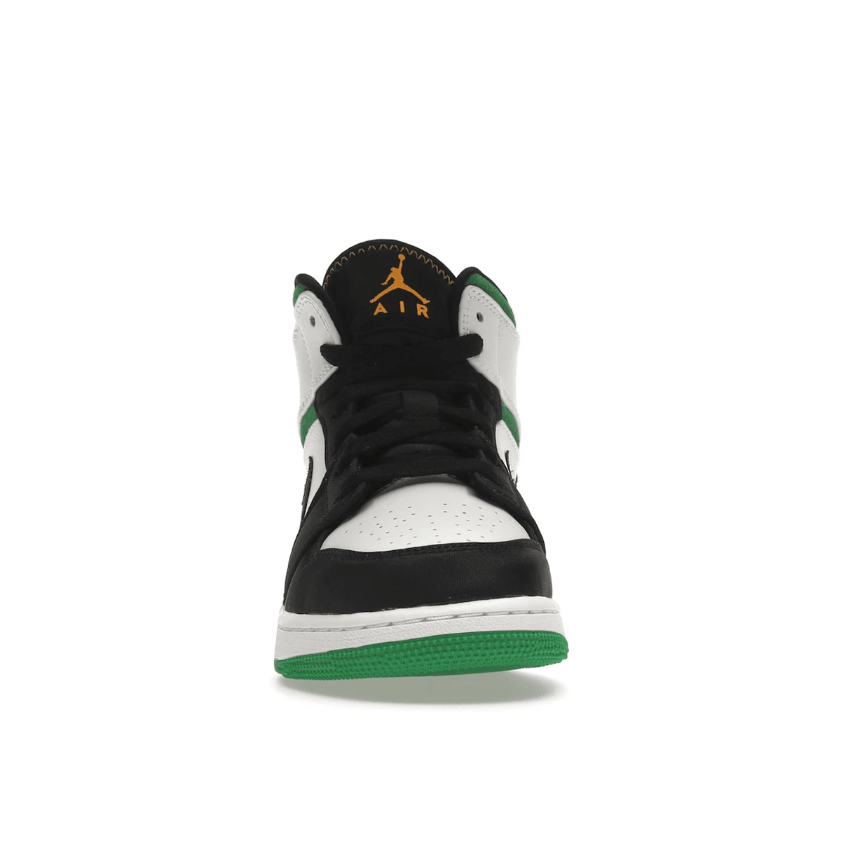 Air Jordan 1 Mid SE White Laser Orange Lucky Green - Sneakerzone