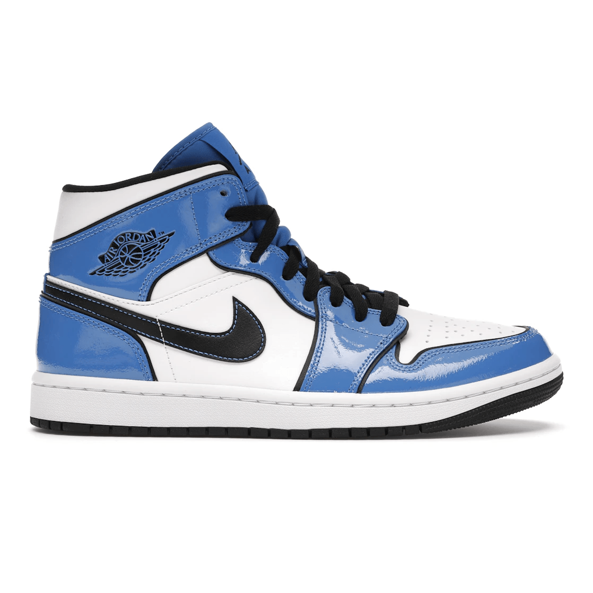 Air Jordan 1 Mid Signal Blue - Sneakerzone