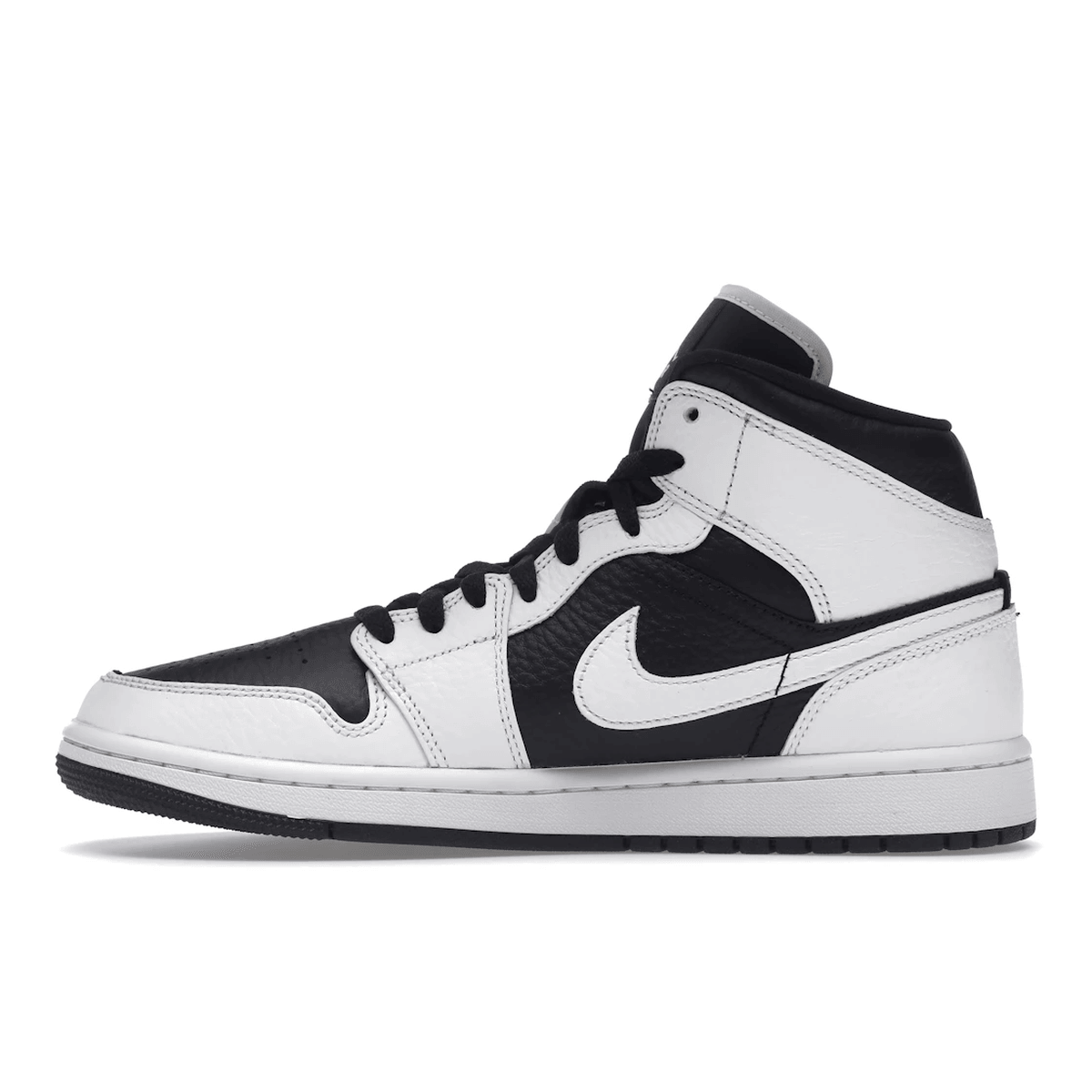 Air Jordan 1 Mid Split Black White - Sneakerzone