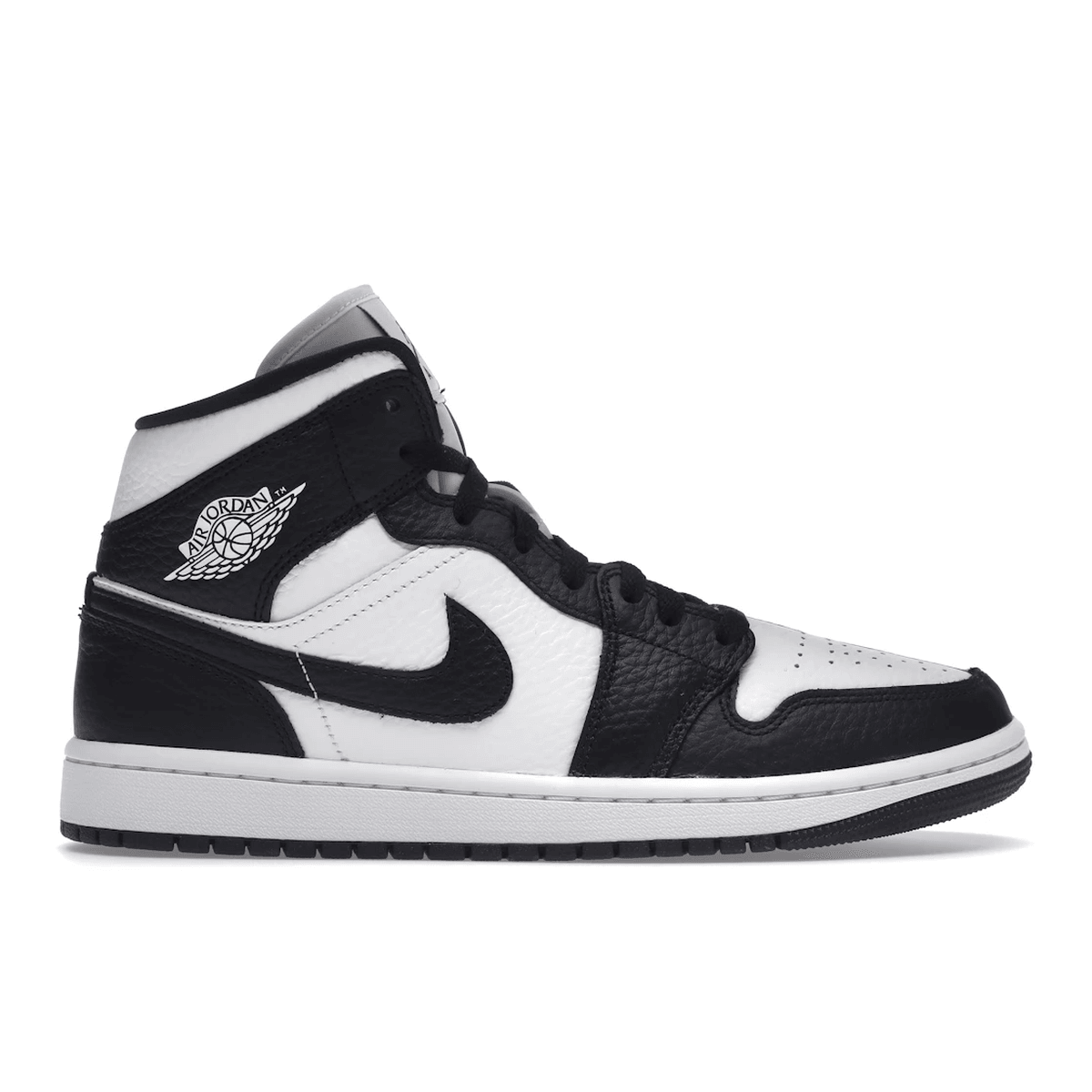 Air Jordan 1 Mid Split Black White - Sneakerzone