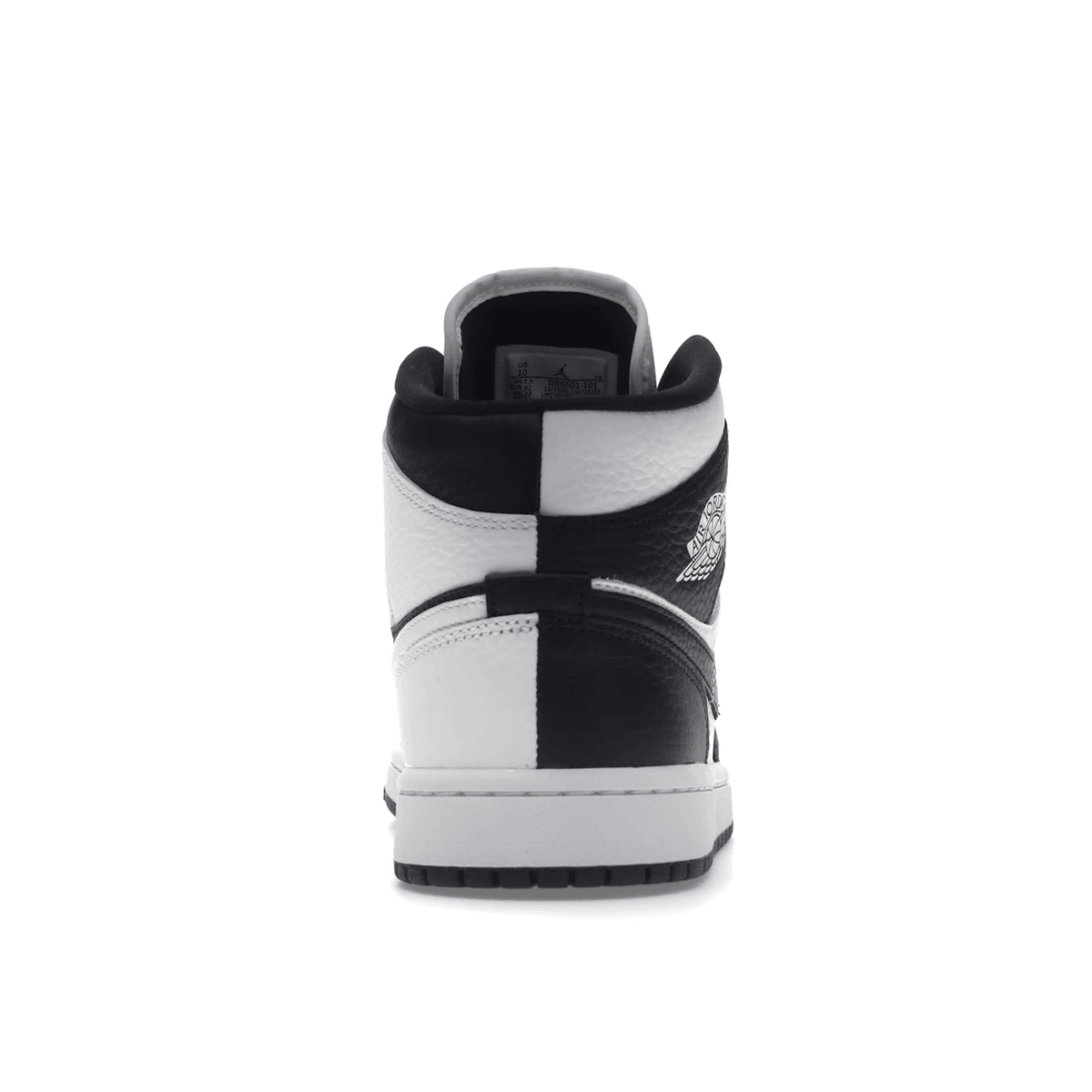 Air Jordan 1 Mid Split Black White - Sneakerzone