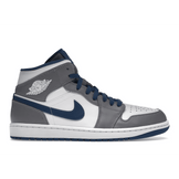 Air Jordan 1 Mid True Blue Cement - Sneakerzone
