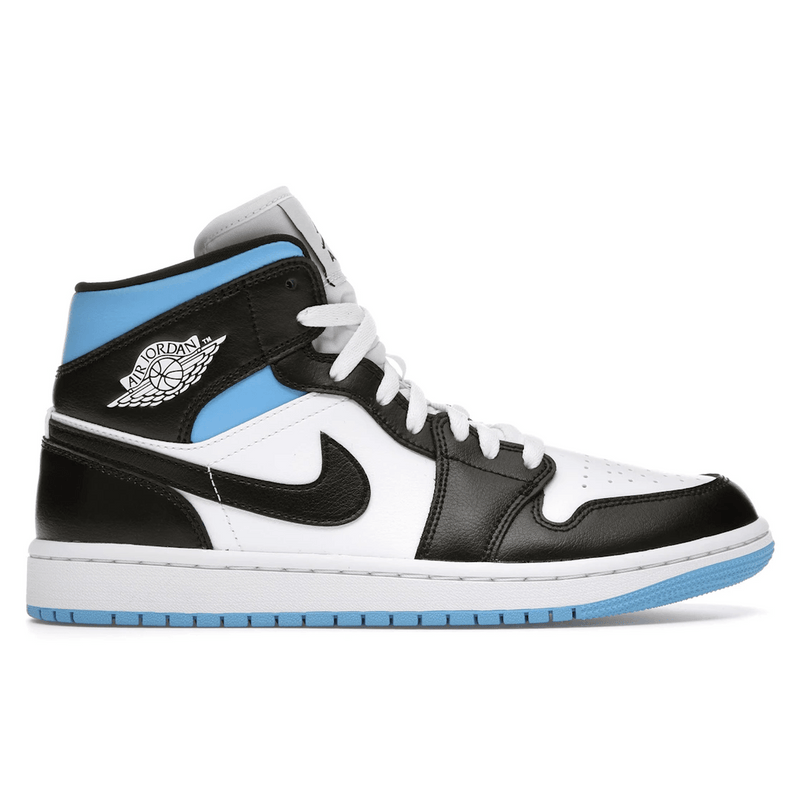 Air Jordan 1 Mid University Black White product image