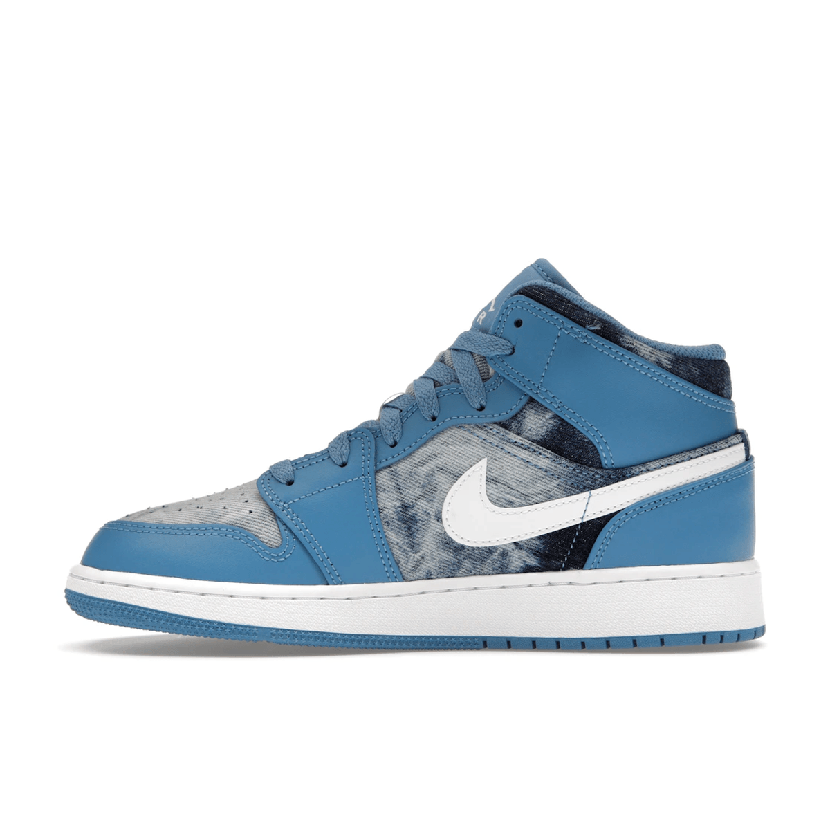 Air Jordan 1 Mid Washed Denim - Sneakerzone
