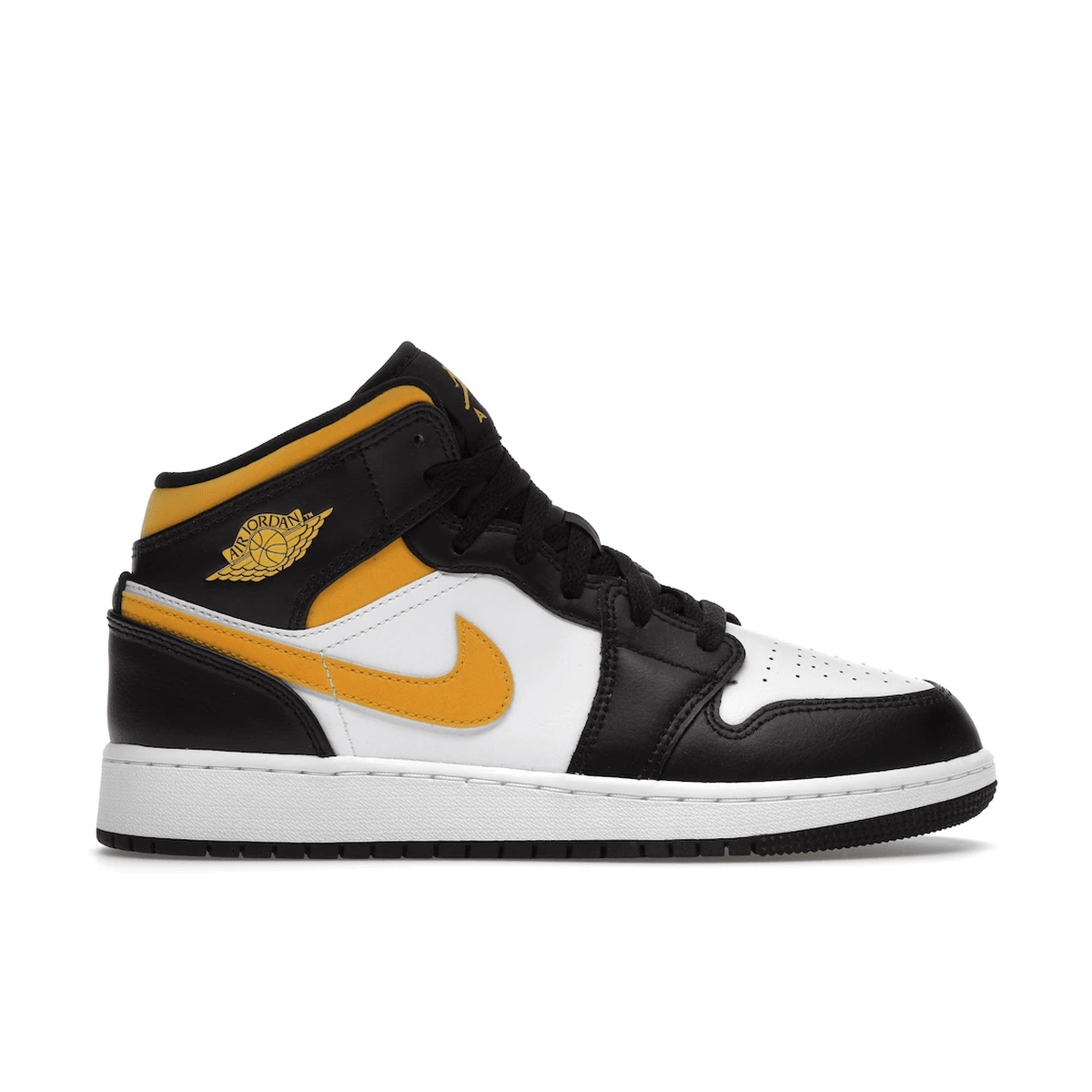 Air Jordan 1 Mid White Pollen Black - Sneakerzone