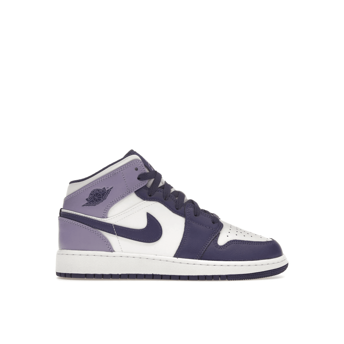 Air Jordan 1 Mid White Sky J Purple - Sneakerzone