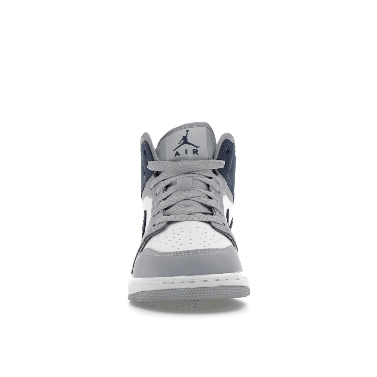 Air Jordan 1 Mid Wolf Grey Midnight Navy - Sneakerzone
