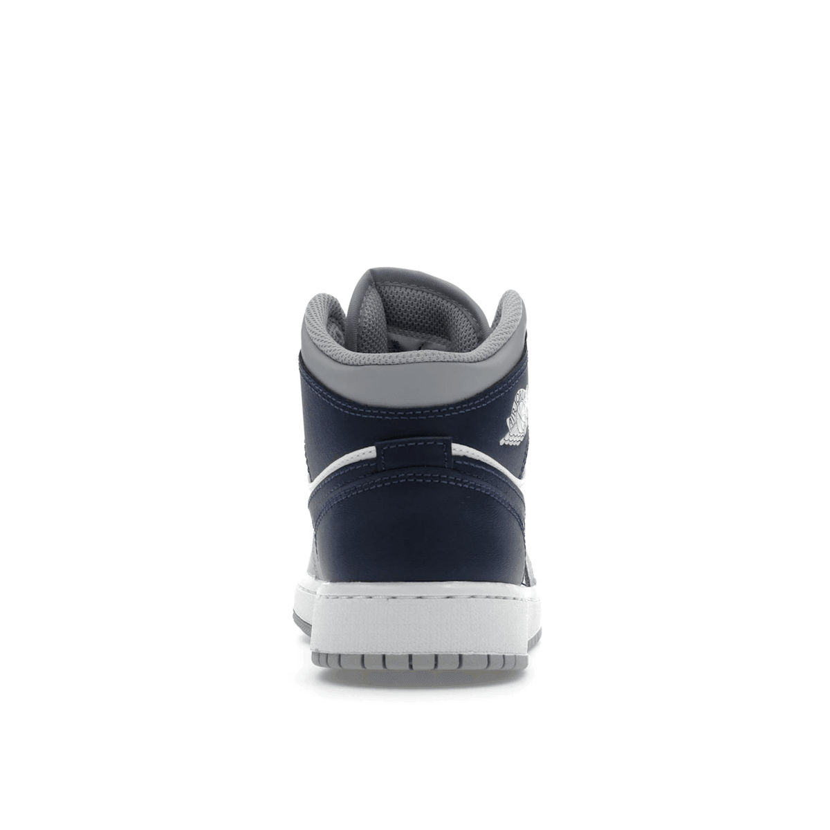 Air Jordan 1 Mid Wolf Grey Midnight Navy - Sneakerzone