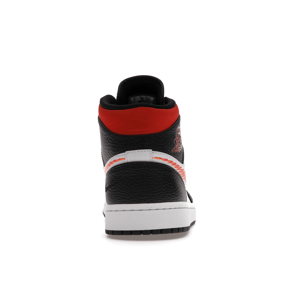 Air Jordan 1 Mid Zig Zag Swoosh Orange - Sneakerzone