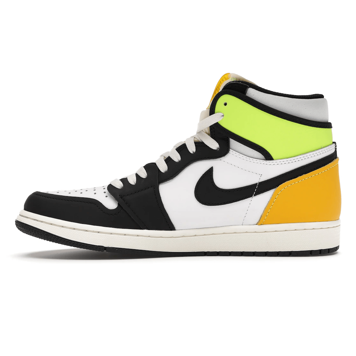 Air Jordan 1 Retro High White Black Volt University Gold - Sneakerzone