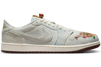 Air Jordan 1 Retro Low OG Football Grey Sail Light Chocolate - Sneakerzone