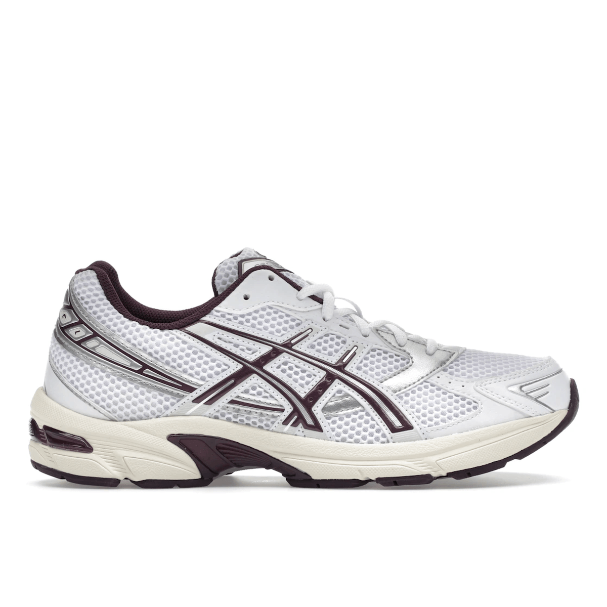 ASICS Gel-1130 White Deep Plum - Sneakerzone