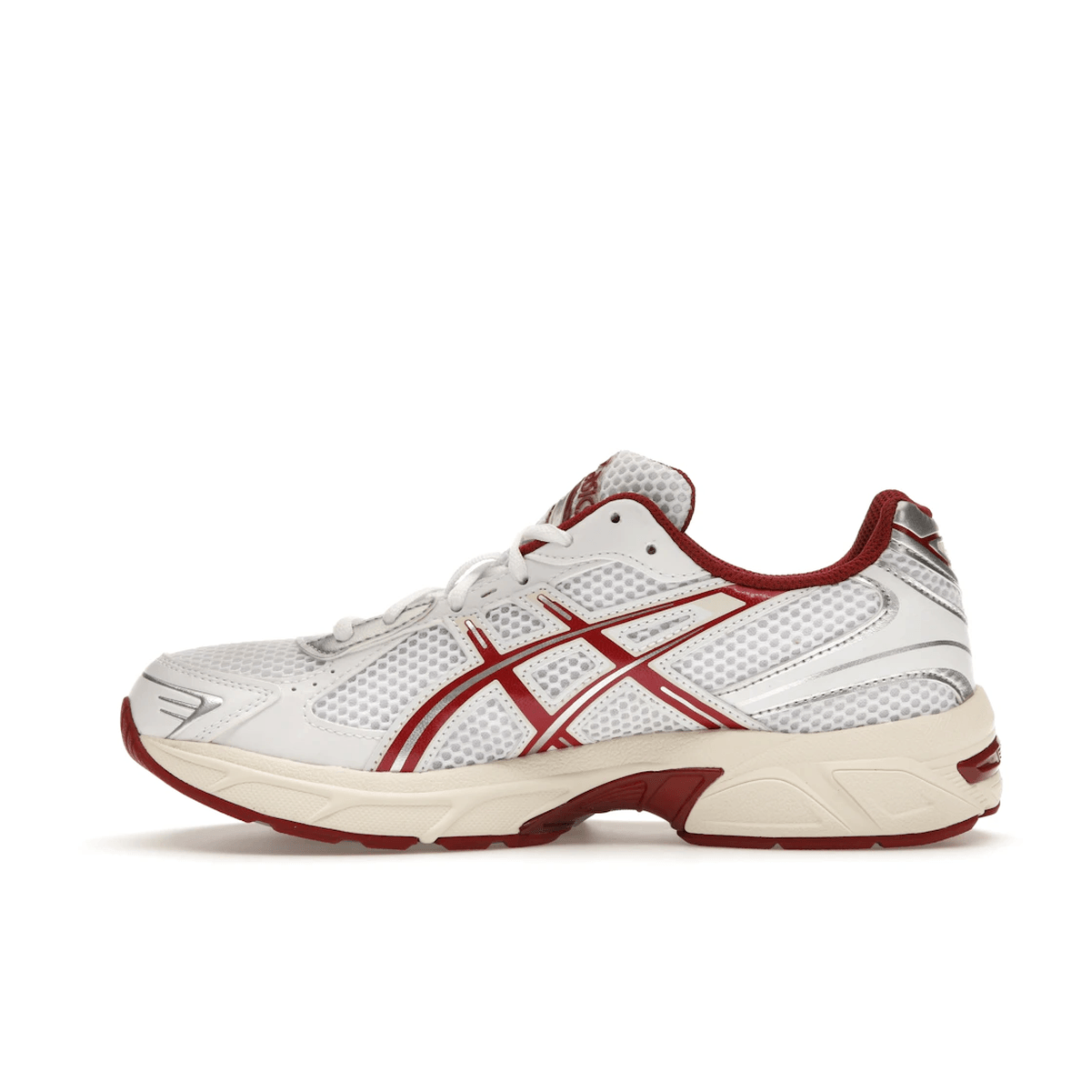 ASICS Gel-1130 White Red Dahlia - Sneakerzone