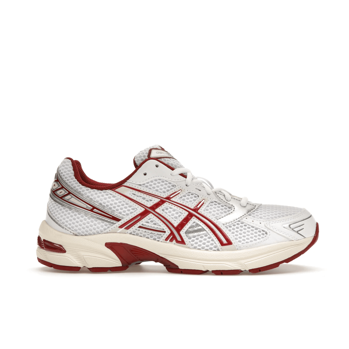 ASICS Gel-1130 White Red Dahlia - Sneakerzone
