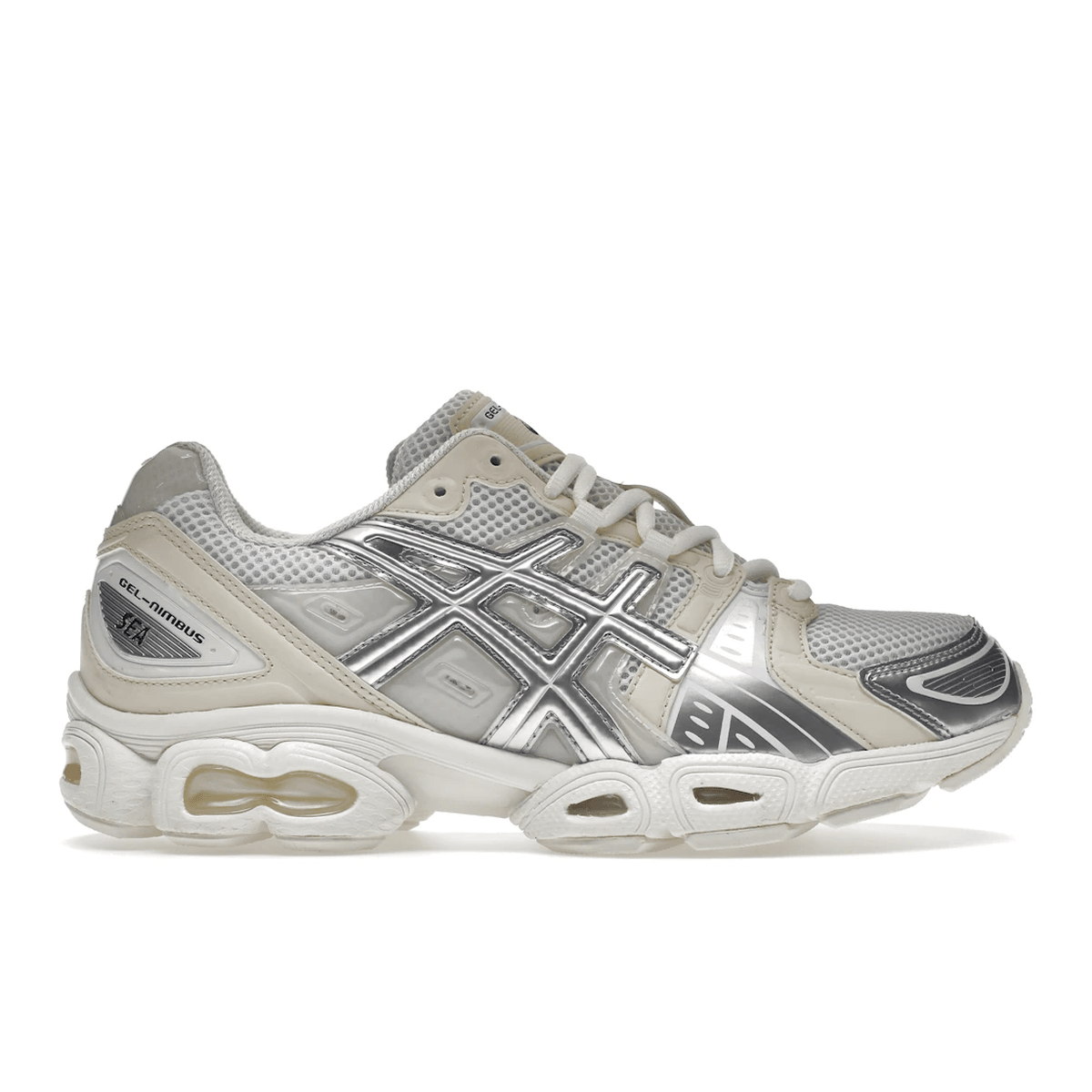 ASICS Gel-Nimbus 9 Wind And Sea White Silver - Sneakerzone