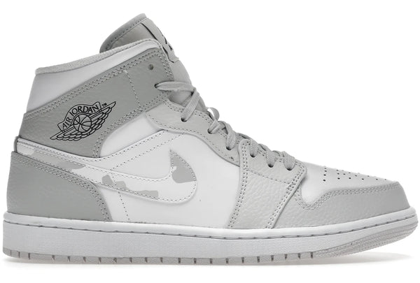 Air Jordan 1 Mid Grey Camo