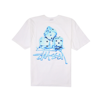 Stussy Melted Tee White