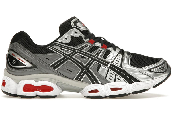 ASICS Gel-Nimbus 9 Graphite Grey Red