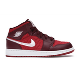 Air Jordan 1 Mid SE Red Quilt