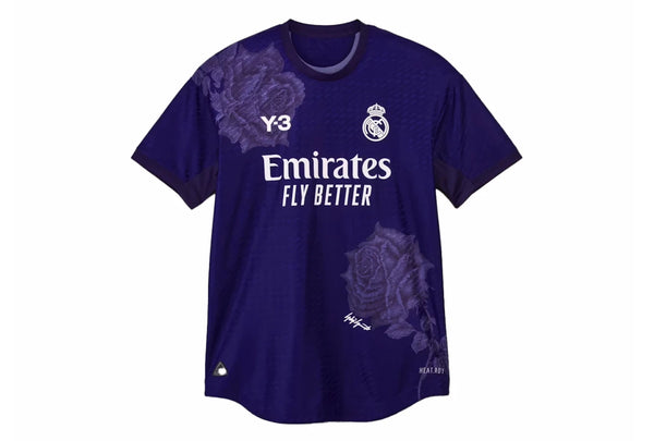 Adidas Y-3 Real Madrid 23/24 Special Edition Trikot Authentic Jersey Dark Purple