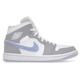 Air Jordan 1 Mid Wolf Grey Aluminum