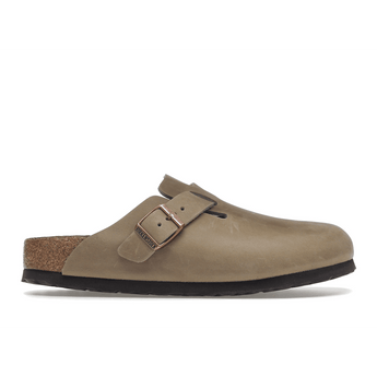 Birkenstock Boston Soft Footbed Oiled Leather Tobacco Brown - Sneakerzone