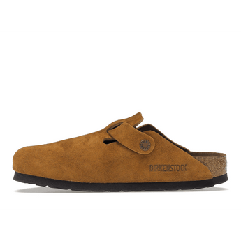 Birkenstock Boston Soft Footbed Suede Mink - Sneakerzone