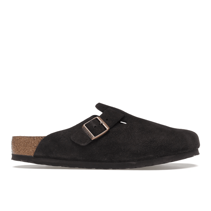 Birkenstock Boston Soft Footbed Suede Mocha product image