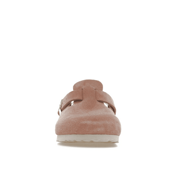 Birkenstock Boston Soft Footbed Suede Pink Clay - Sneakerzone