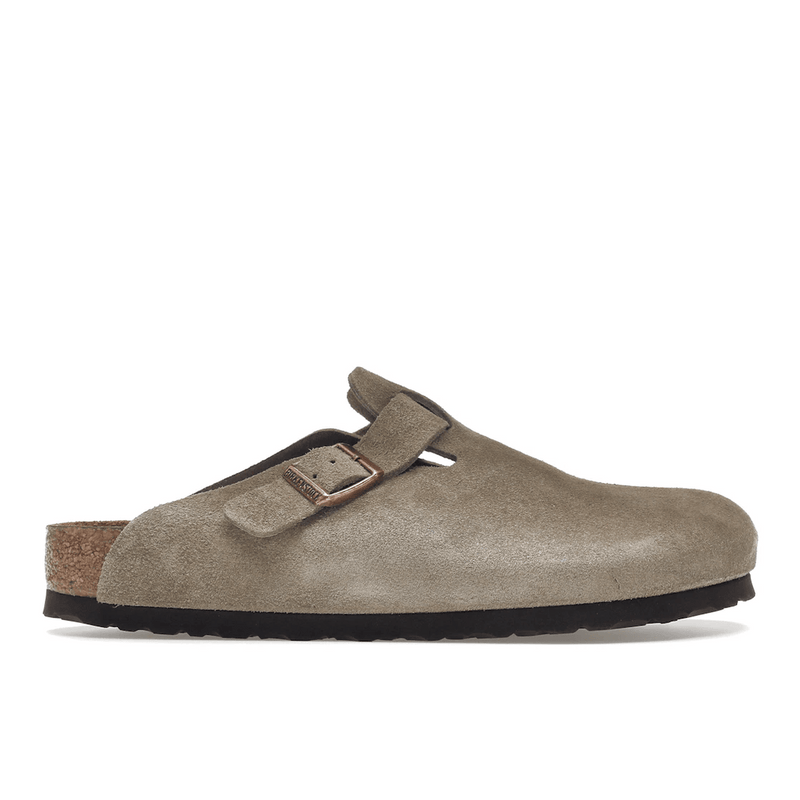 Birkenstock Boston Soft Footbed Suede Taupe product image