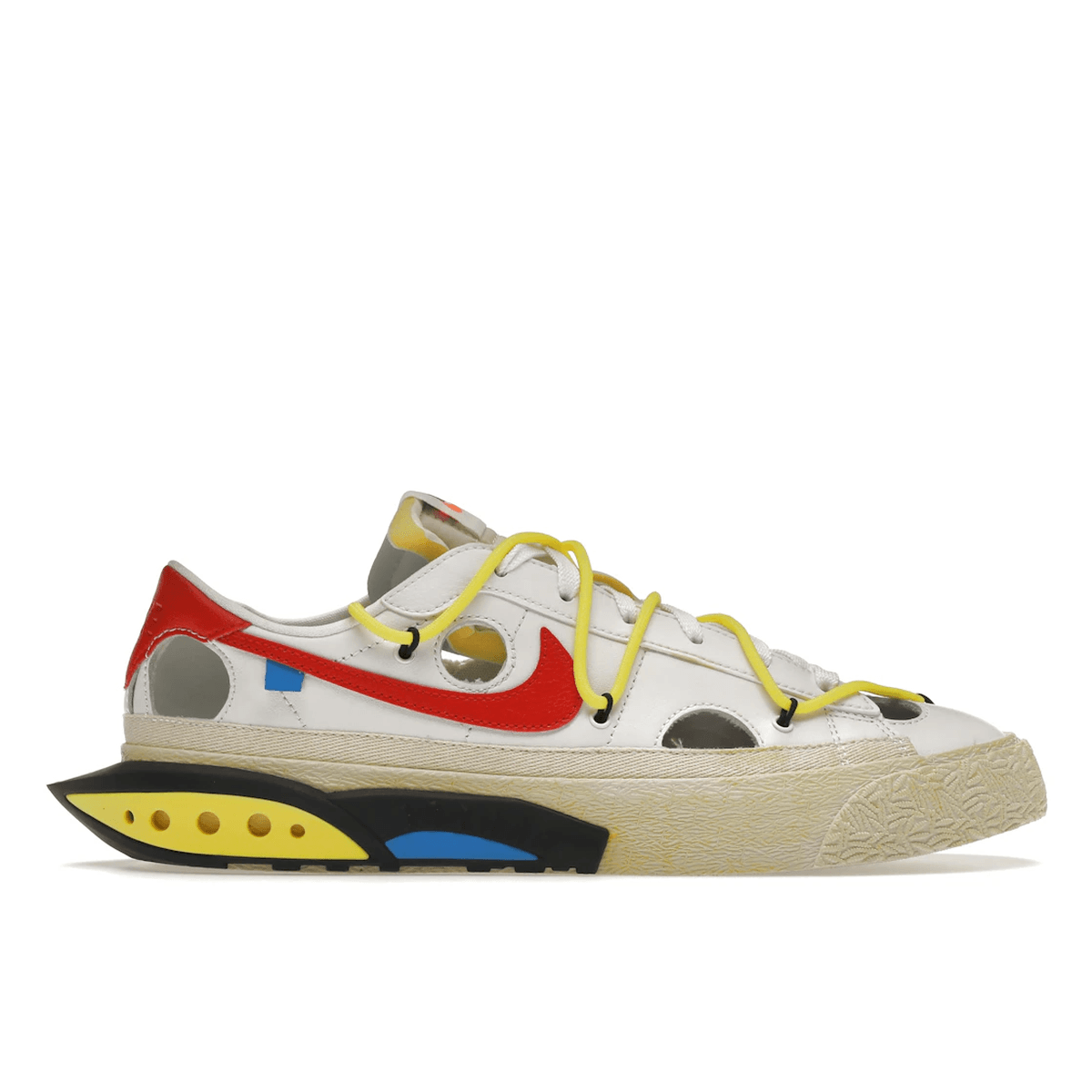 Blazer Low x Off-White University Red - Sneakerzone