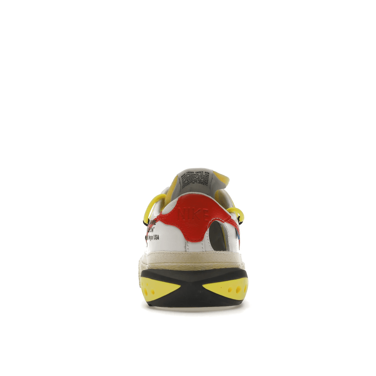 Blazer Low x Off-White University Red - Sneakerzone