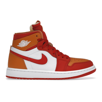 Air Jordan 1 High Zoom Air CMFT Fire Red Hot Curry