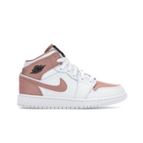 Air Jordan 1 Mid White Rose Gold