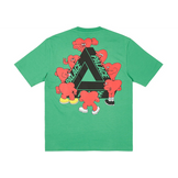 Palace Tri-Hearts T-shirt Pea Green