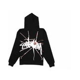 Stussy Shattered Zip Hoodie Black