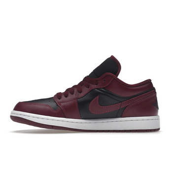 Air Jordan 1 Low Black Dark Beetroot